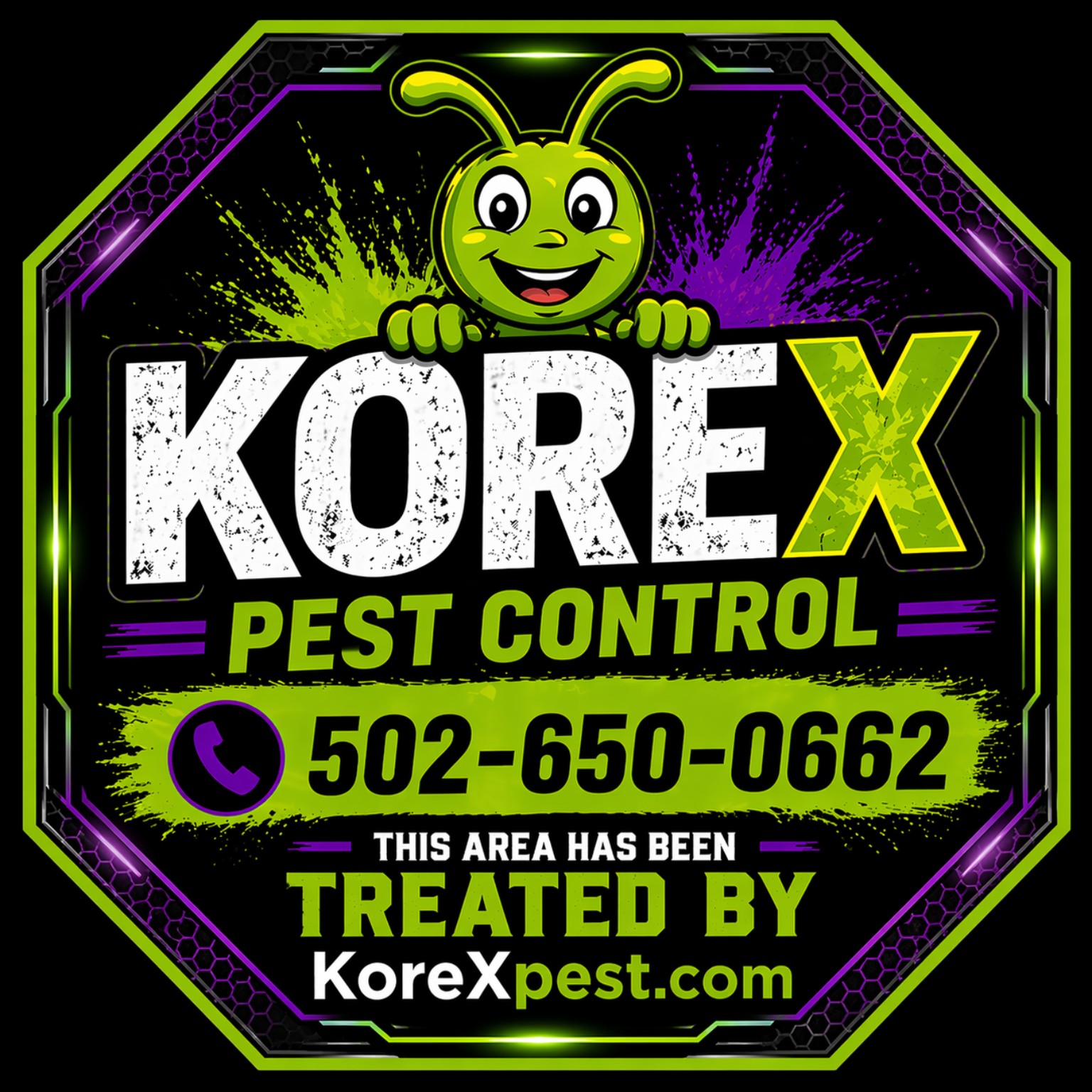 KoreX treated by sign image